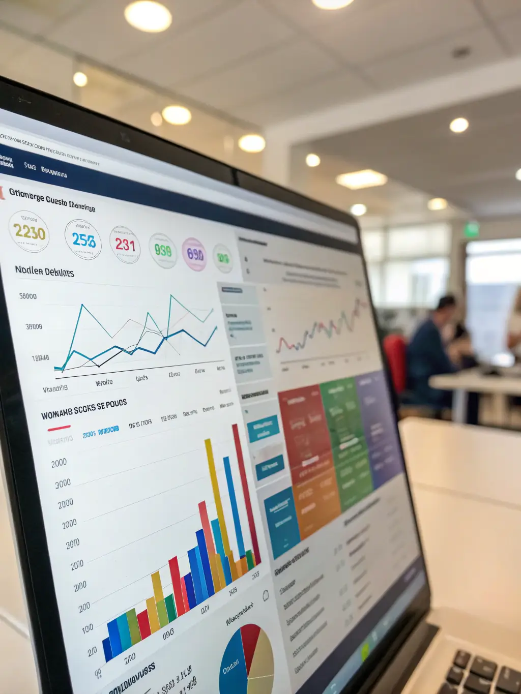 A screenshot of an AI-driven QMS dashboard displaying real-time compliance metrics and alerts, representing automation and proactive decision-making.
